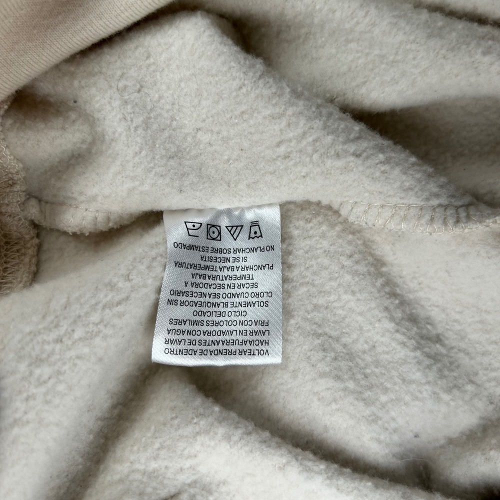 Disney Winnie the Pooh Kids Hoodie Almond Beige Patch Sleeve LH42404FH M 8-10‎ - Picture 8 of 11
